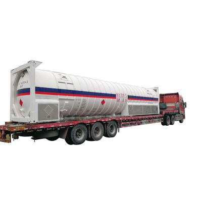 China Construction Material Stores ASME ADR GB Standard ISO Nature Gas Storage Tank Liquid Tank Containers 40ft for sale