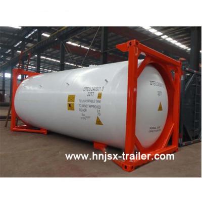 China CSC Standard 20ft Butane 25CBM C4H10 Gas Tank Container 20ft for sale