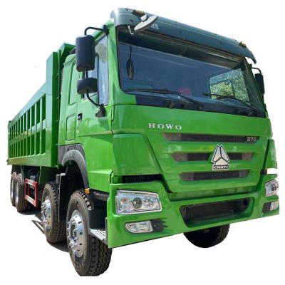 China Low Price Heavy Duty China Howo 371 Cheap Used 8*4 Tipper Dump Truck On Sale 50T for sale