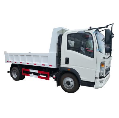 China Light truck Sinotruk 4x2 6T LHD mini dump truck sale < 4L for sale