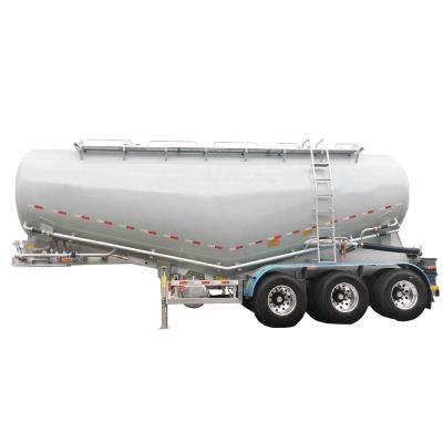 China Jushixin 3 Axle Dry Cement Truck Powder Tank Bulk Cement Semi Trailer Truck Trailer For Sale for sale