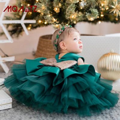 China Lovely Princess Breathable Skirt Spring Summer Children Stage Performance Dress,Runway Girl Bow Sleeveless Dress for sale