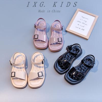 China Flat 2021 Korean version of the new sun children's beach waterproof shoes, sports casual sandals, breathable non-slip shoes for sale