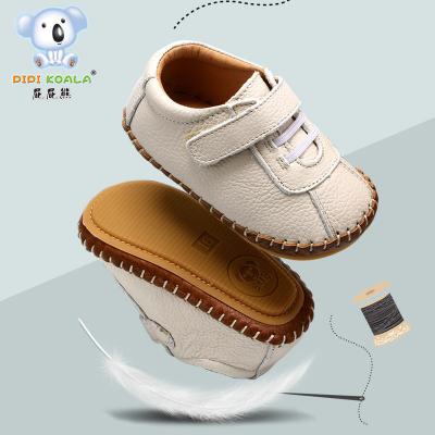 China Cow Soft Soled Deodorization Baby Walking Shoes Warm Non-slip Children's Breathable Shoes for sale