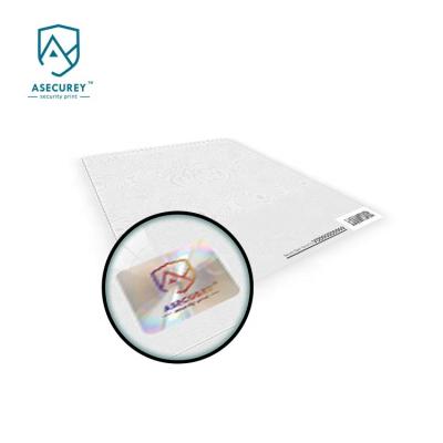 China A4 Anti-Counterfeit Custom Design Security Paper Printing With Invisible Fiber for sale