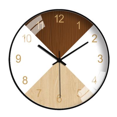 China European minimalist modern living room clocks 12 inch for office decoration wall clocks for sale