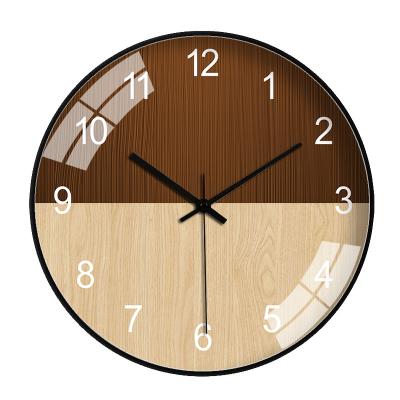 China Minimalist Amazon Products Hot Wall Clock Luxury Nordic Simple Clocks For Living Room for sale