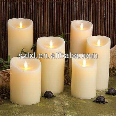 China LED Flameless Imitated Real Wax Candle LXL-286WY for sale