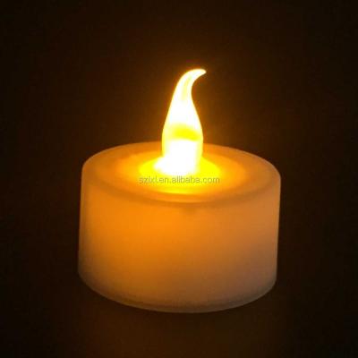 China Sensor LED Tealight / LED Flameless Blowing Candle Blowing Tealight Flameless Candle for sale