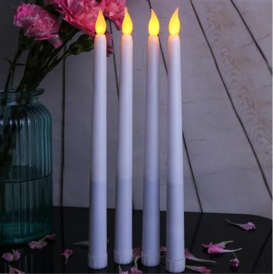 China 11 Inch Battery Operated Flameless Candlestick Flameless Candle/LED Candles with Flickering Yellow Light for Hotel or Home Decoratio for sale