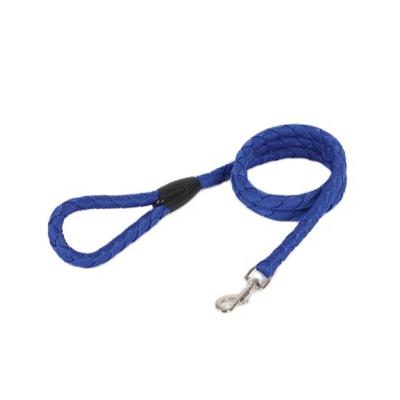 China Braided Dog Leash Walking Rope Factory Supply Pet Training Leash Reflective Outdoor Running Dog Leash for sale