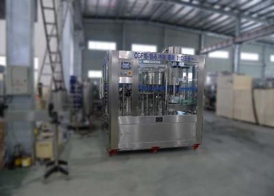 China Steel Structure Automatic Water Bottling Machine Line Washing Filling Capping 3IN1 Machine for sale