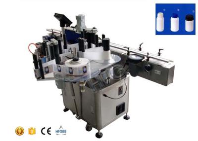 China Syrup Vertical Detergent Bottle Labeling Equipment Stainless Steel Body With Fixed Point for sale