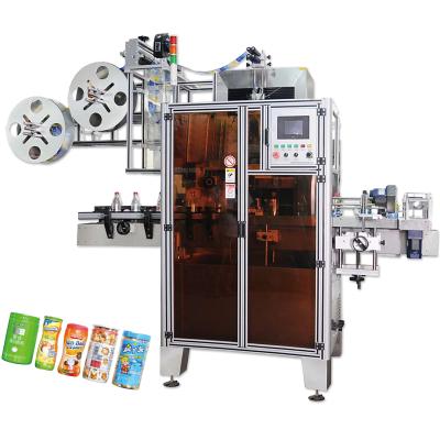 China Automatic Labeler Machine , PVC Shrink Sleeve Label Machine For Beverage for sale