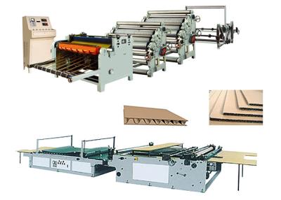 China Single Face Carton Corrugated Box Manufacturing Machine Low Electric Consumption for sale