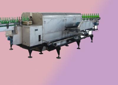 China Wine / Beer Automatic Glass Bottle Washer Mechanical Driven 5000-9000BHP Capacity for sale