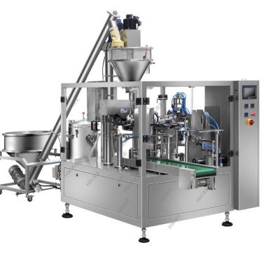 China Custard Powder Automatic Packing Machine , Vertical Granule Filling Machine For Pouch for sale