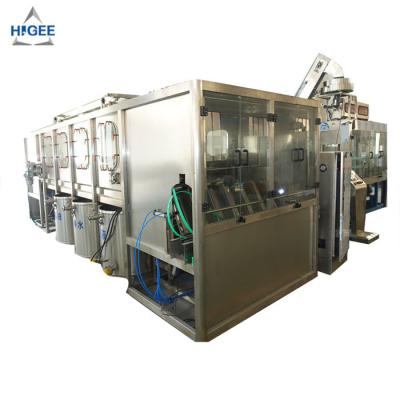 China 12Kw Power Automatic Water Bottling Machine / Auto Water Filling Machine 5 Gallon for sale