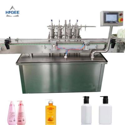 China Plastic Detergent Filling Machine Shampoo Bottle Filling Machine 380v 50hz 3 Phase for sale