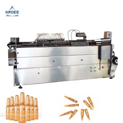 China HG-4 Model Industrial Bottle Filling Machine Glass Bottle Filling Machine PLC Control System for sale