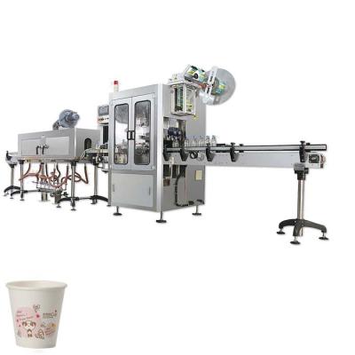 Cina Le vasche all'ingrosso del gelato dell'etichettatrice della manica degli strizzacervelli della tazza di Higee restringono l'etichettatrice della manica in vendita