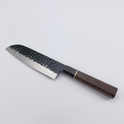 China 7 Inch Viable Sushi Santoku Sushi Japanese Professional Plated Steel Chef Knife for sale