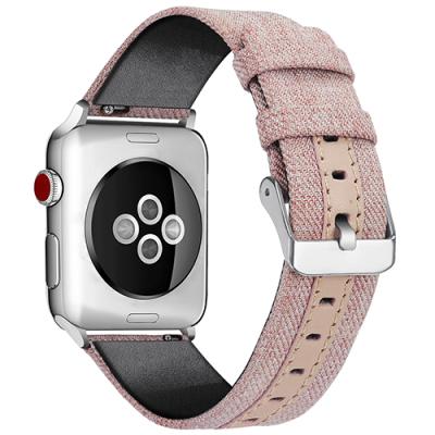 China Tschick Fabric For Apple Watch Band 42mm 38mm 44mm Sport Nylon Strap 40mm For iWatch Series 1/2/3/4 for sale