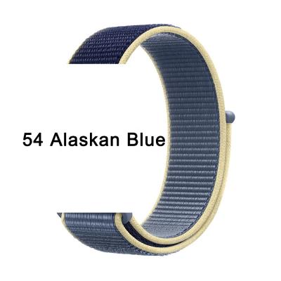 China Tschick Fabric For Apple Watch Band 38mm Soft Breathable Lightweight Nylon 42mm Sport Loop Replacement Band For iWatch Series 5/4/3/ for sale