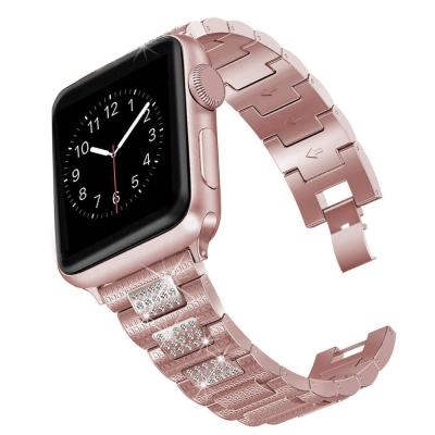 China Tschick Stainless Steel For Apple Watch Band Stainless Steel Metal Band For Apple iWatch Series 4 44mm 40mm, Series 3/2/1 42mm 38mm for sale