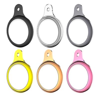 China Newest Rubber Tschick For Apple Airtag Silicone Protective Sleeve For Apple Locator Tracker Device Key Chain Anti-Lost Protective Sleeve for sale