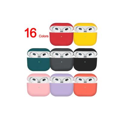 China For Earphone Tschick Soft Silicone Split Thin Type Case For AirPods 3 Cov Compatible Accessories Radio Earphone Protector for sale