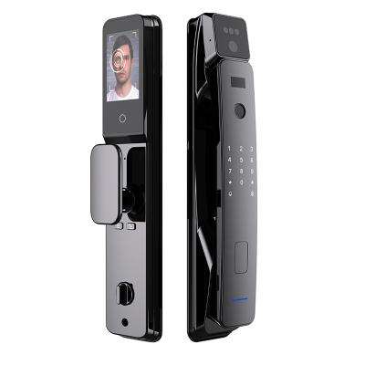 China Tuya Full Automatic Smart APP Door Lock 3D Face Recognition Smart Wifi Lock,Digital MP10 Biometric Fingerprint Door Lock for sale