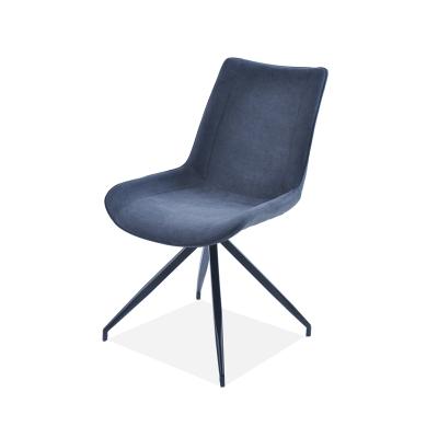 China Modern Hotel Chairs Modern Design Furniture Upholstery Velvet Dining Chair for sale