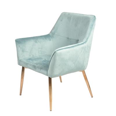 China Luxury Cheap Nordic Fabric Furniture Living Room Designer Modern Design Sale Modern Lounge Chair With Gold Legs for sale