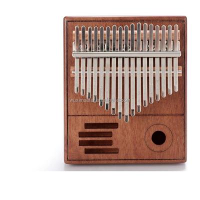 China New Educational Hot 17 Note Wooden Kalimba Finger Piano Beginners Portable Instrument for sale