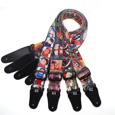 China High Grade Wholesale Popular Panda Luffy Guitar Strap Colorful for sale