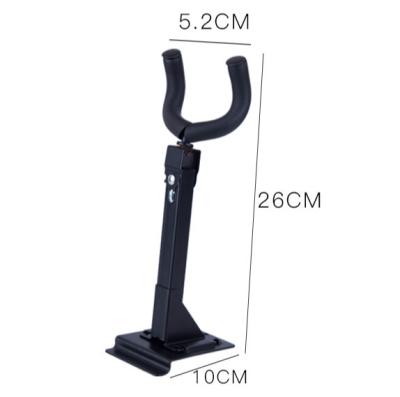 China Popular Wholesale High Quality Black Guitar Wall Rack Violin Rack Musical Instrument Stand for sale