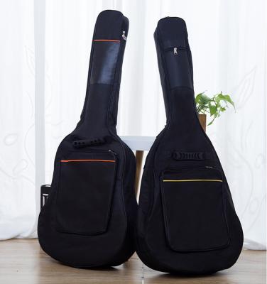 China Fashion Manufacturer Direct Selling 41Inch Guitar Bag Cotton Acoustic Guitar Bag Waterproof Folk Bag for sale