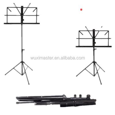 China Easy To Install Small Price Metal Foldable Musical Instruments Big Hot Selling Music Stand for sale