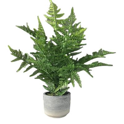 China Minimalist Mini Artificial Potted Plants For Desktop Decoration For Shop And Garden Decoration for sale