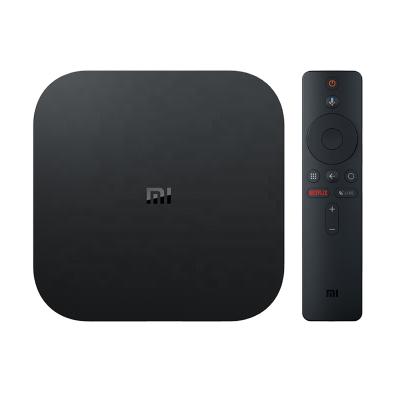 China Support 4K Xiaomi MI TV Box S 4K HDR Smart Android TV Global Version Streaming Media Player and Google Smart Remote Auxiliary TV MiBox S for sale