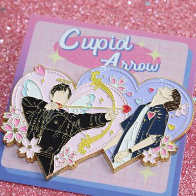 China Custom Collection Europe Soft Enamel Pin High Quality Factory Price for sale