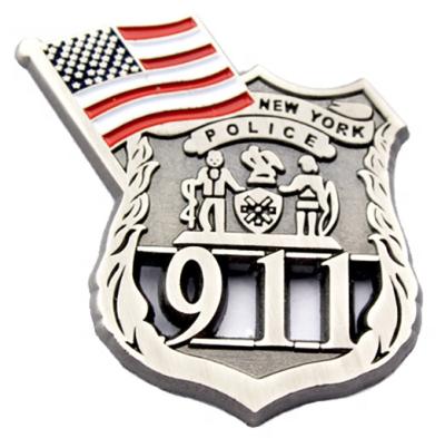 China Free Custom North Ammerica Souvenir Enamel Pin Badge For 911 Cap Pins With Backing Maps For Fre for sale