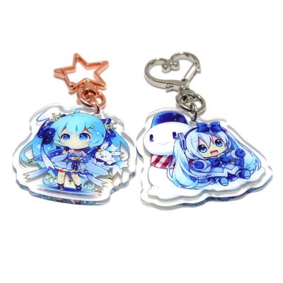 China Promotion Gift Craft Anime Anime Key Chain Custom Key Chain Acrylic Key Chain for sale