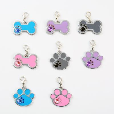 China New China Metal Pet Bone Cat Necklace Pendant Dog Tag for sale