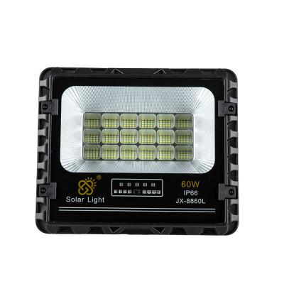 China High Quality Low Price Ip66 Waterproof Shine 60w Outdoor Remote Solar Flood LED Garden Light for sale