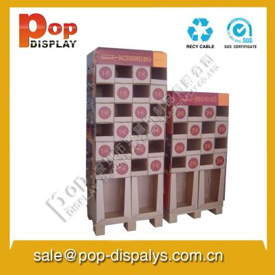 China Accessories Cardboard Pallet Display  for sale