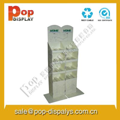 China White Plate Cardboard Store Displays For Advertising / Exhibition for sale