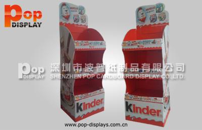 China High Bearing Capability Corrugated Plastic Display For Showing Candy In Grocery Store for sale