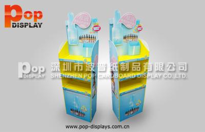 China Spray Flooring Cosmetic Display Stands , Fashionable Retail Cosmetic Display Rack for sale